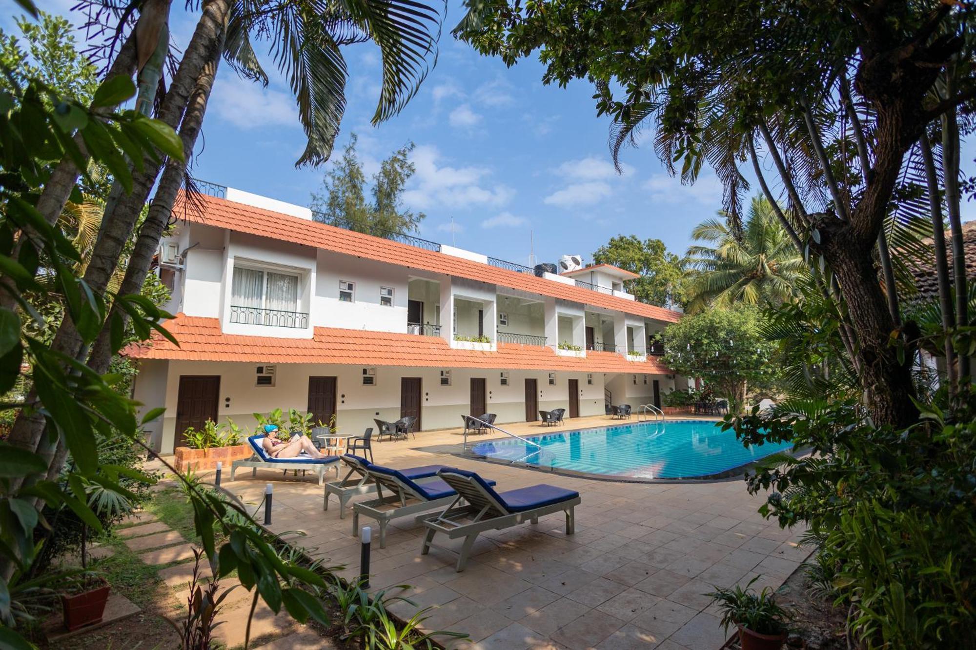 Anjuna Blue Resort Exterior foto