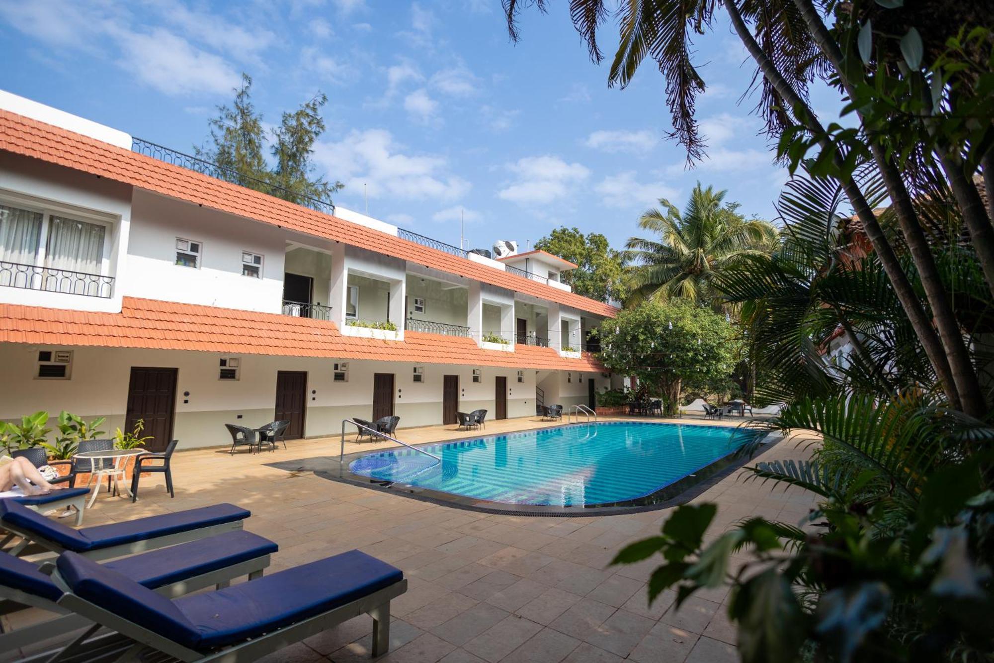 Anjuna Blue Resort Exterior foto